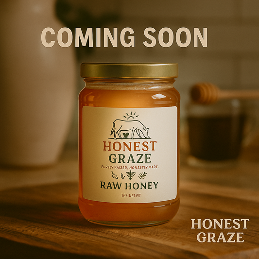 Raw unfiltered honey